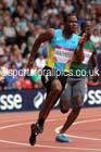 Michael Mathieu (Bahamas) 200 metres semi-final at the Commonwealth Games, Glasgow. Photo: David T. Hewitson/Sports for All Pics